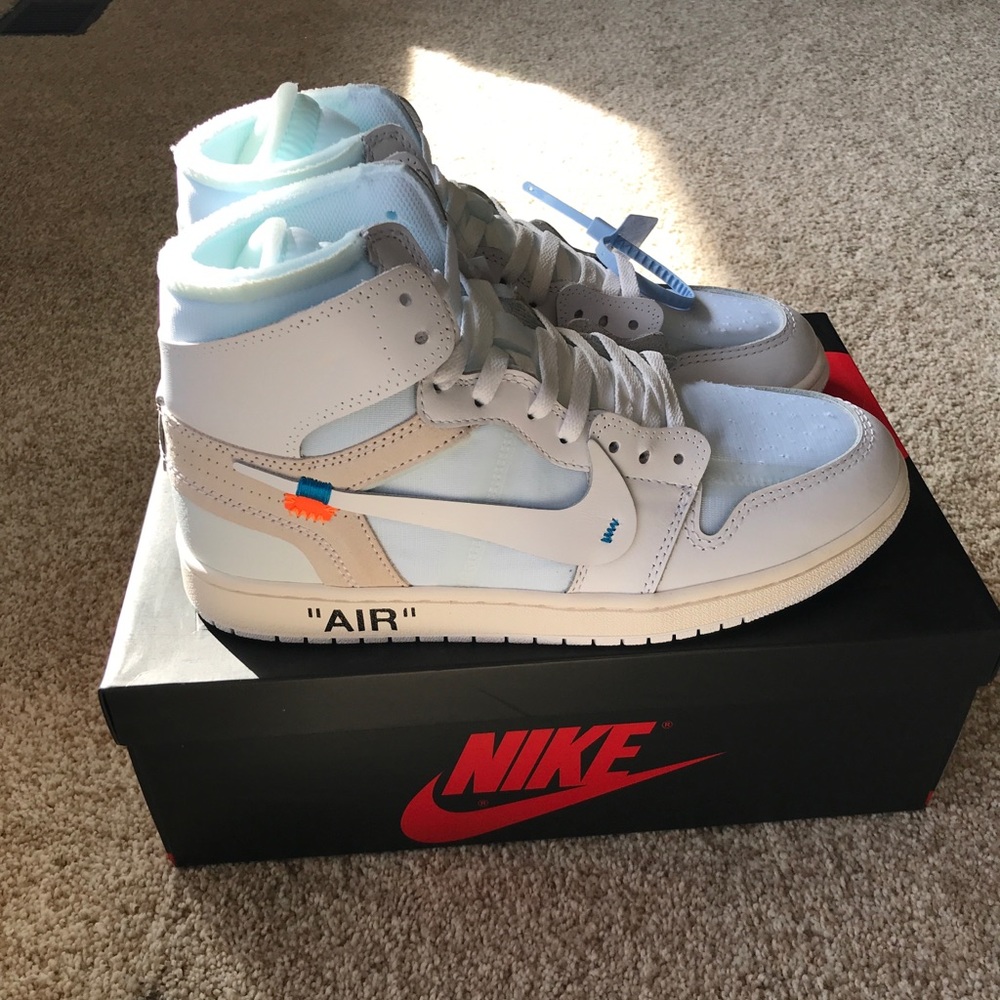 Deadstock Jordan 1 off white white